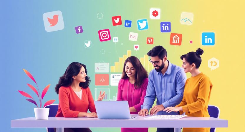 Teams creating content with Simoas AI
